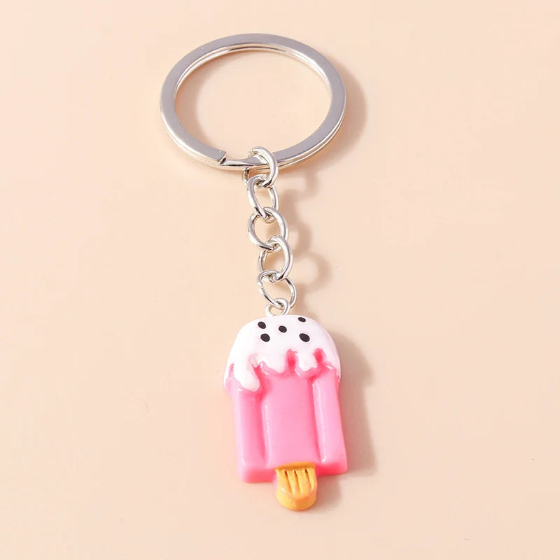 Cute Food Pepper Keychain for Car Key Souvenir Gifts for Women Men Handbag Hanging Keyrings Accessories DIY Jewelry Gifts