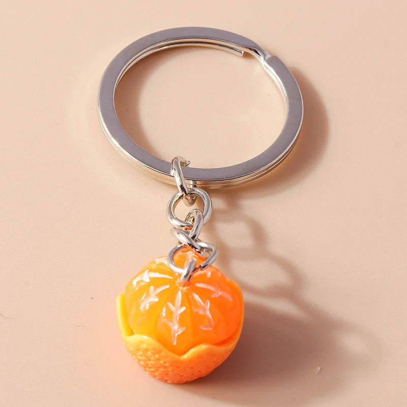 Cute Food Pepper Keychain for Car Key Souvenir Gifts for Women Men Handbag Hanging Keyrings Accessories DIY Jewelry Gifts