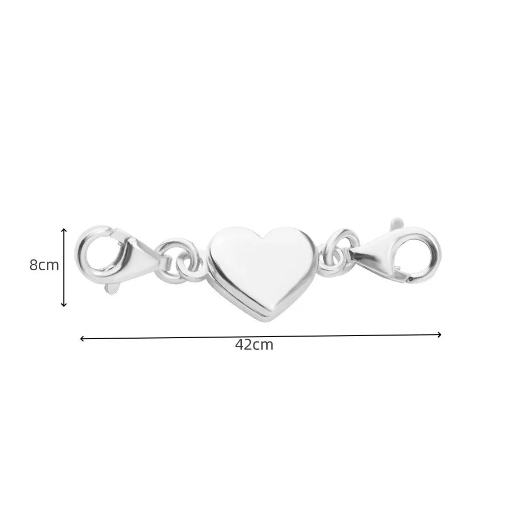 Magnetic Necklace Clasps And Closures, Locking Magnetic Jewelry Clasps, Extender Helper For Necklaces, Bracelets And Jewelry