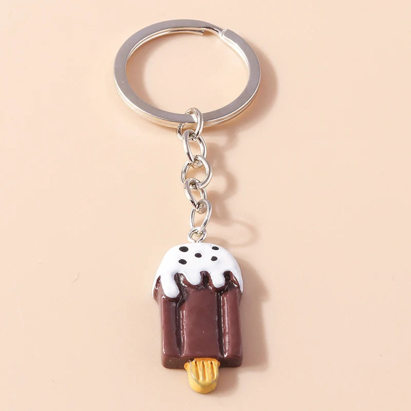 Cute Food Pepper Keychain for Car Key Souvenir Gifts for Women Men Handbag Hanging Keyrings Accessories DIY Jewelry Gifts