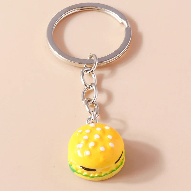 Cute Food Pepper Keychain for Car Key Souvenir Gifts for Women Men Handbag Hanging Keyrings Accessories DIY Jewelry Gifts